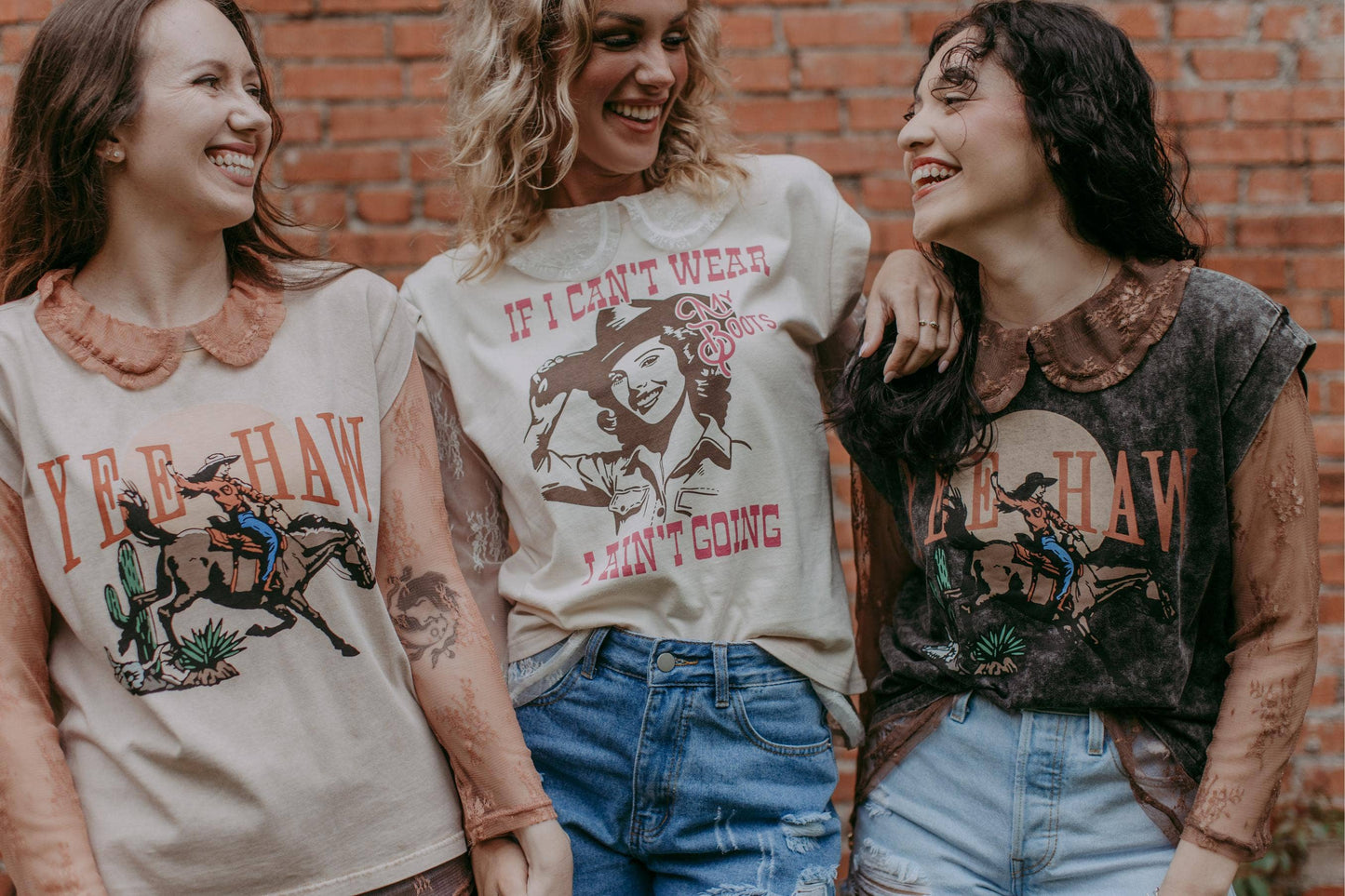 Country Girl Cap Sleeve Tee