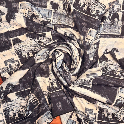Blackout Wild Rag 28x28