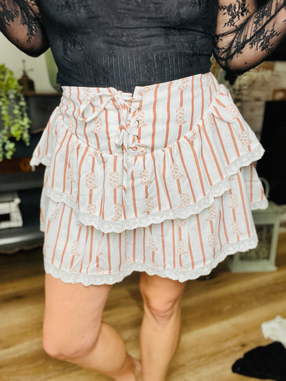 Ruffled Boot Skort