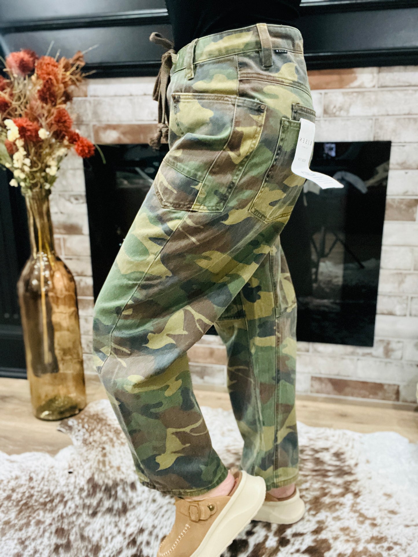Elite Risen Camo Barrel Jean