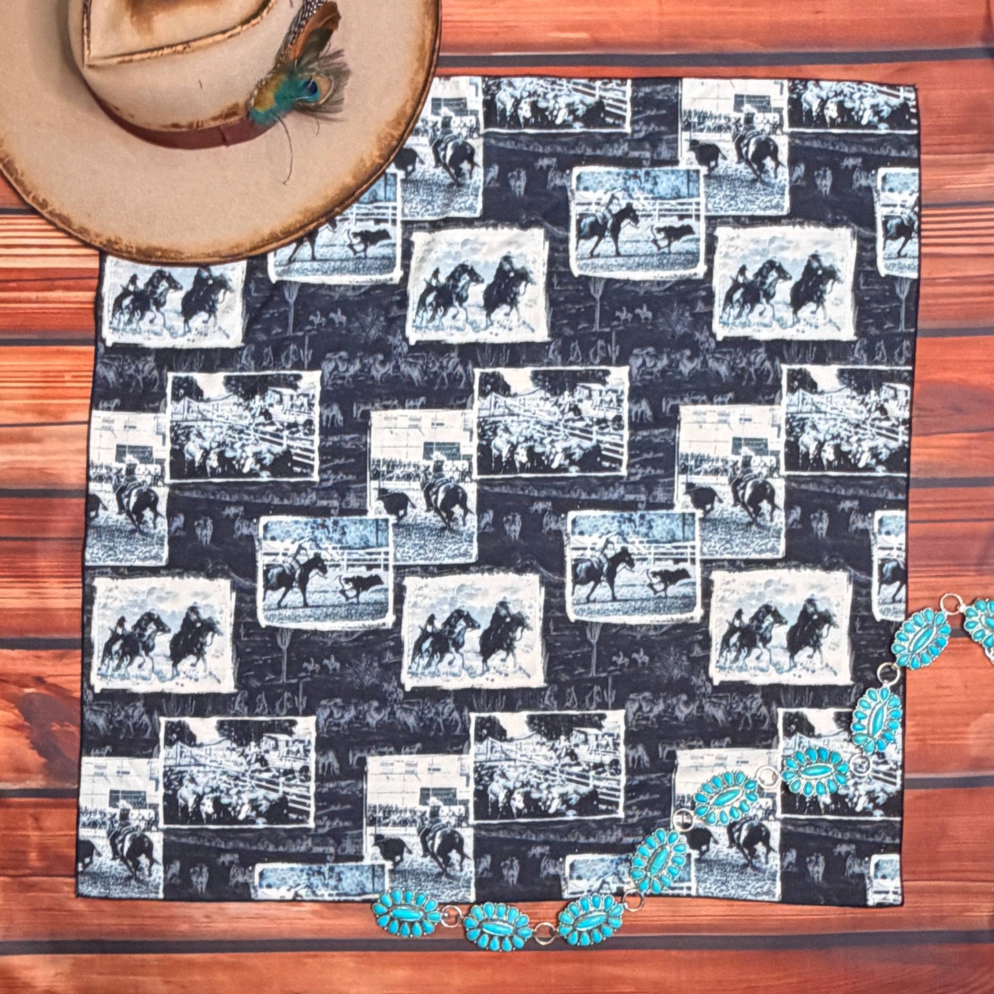 Blackout Wild Rag 28x28