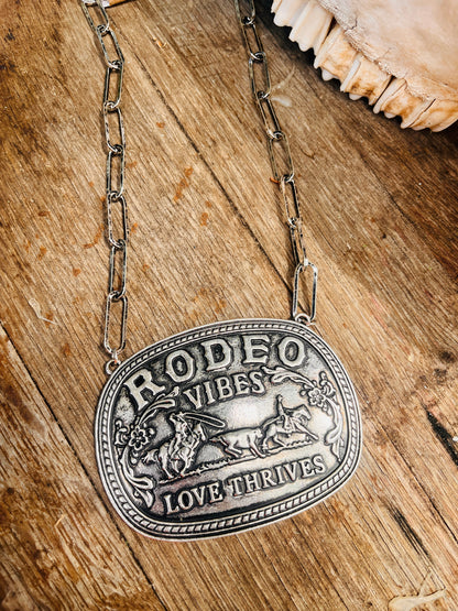 Mega Link Western Paperclip Necklaces