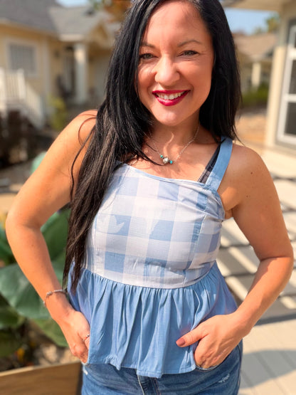 Dancehall Denim Top