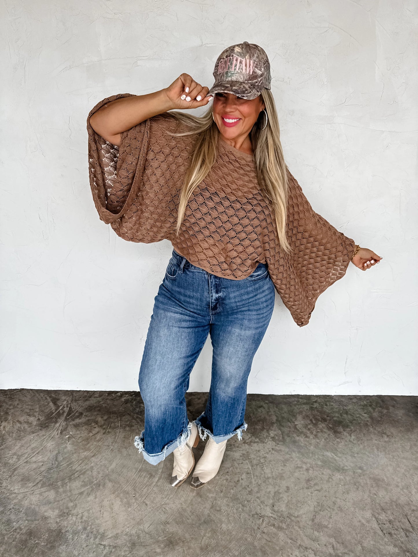 Free Spirit Bell Sleeve Top