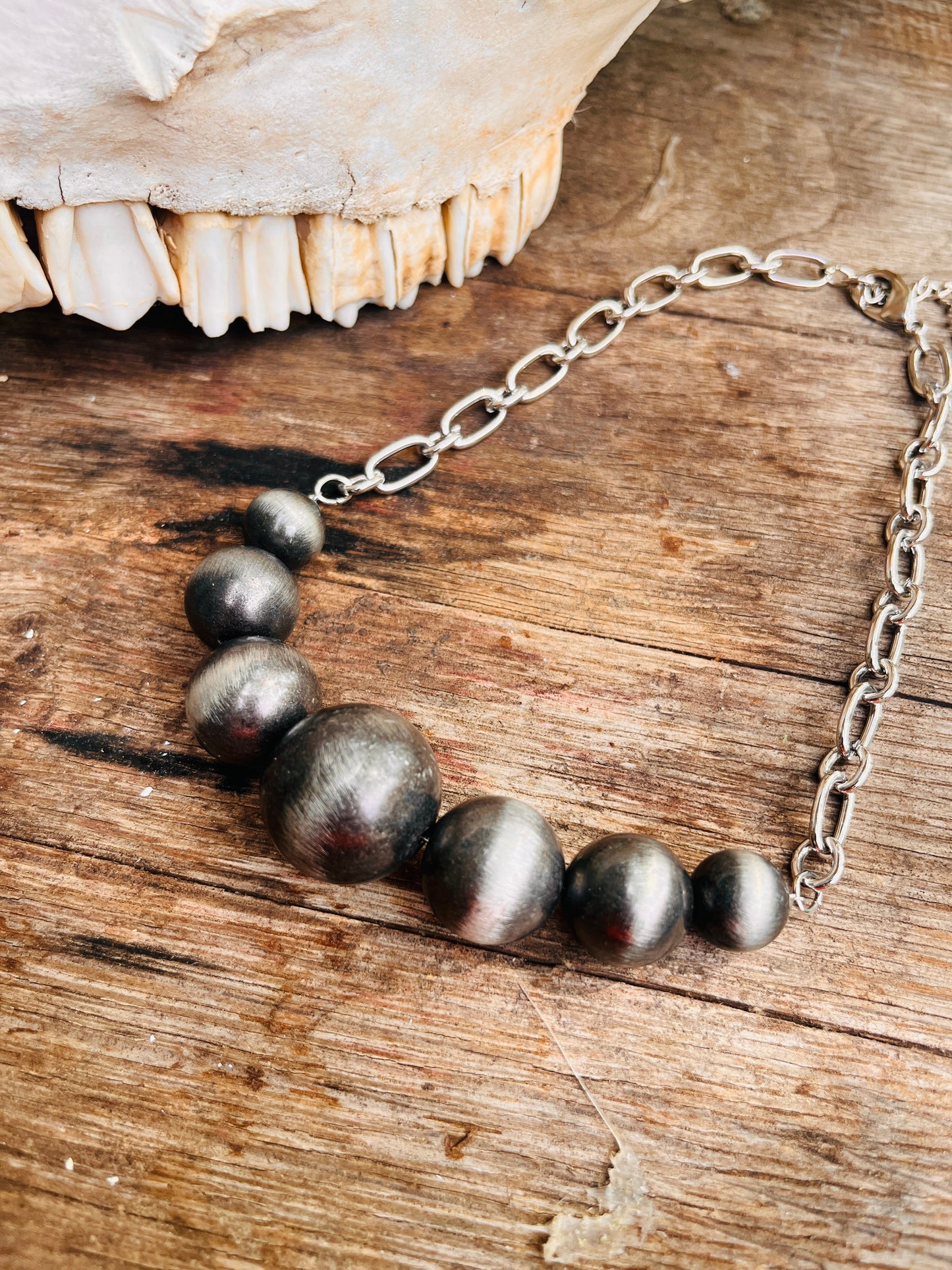 15" Alpha Chunky Choker Necklace