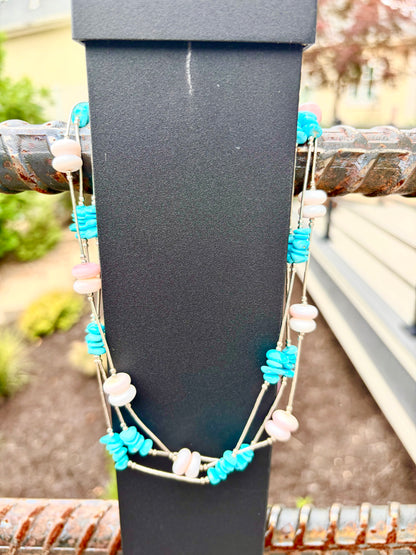 Liquid Silver Necklaces