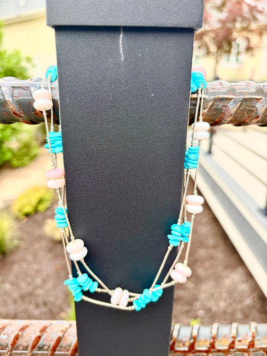 Liquid Silver Necklaces