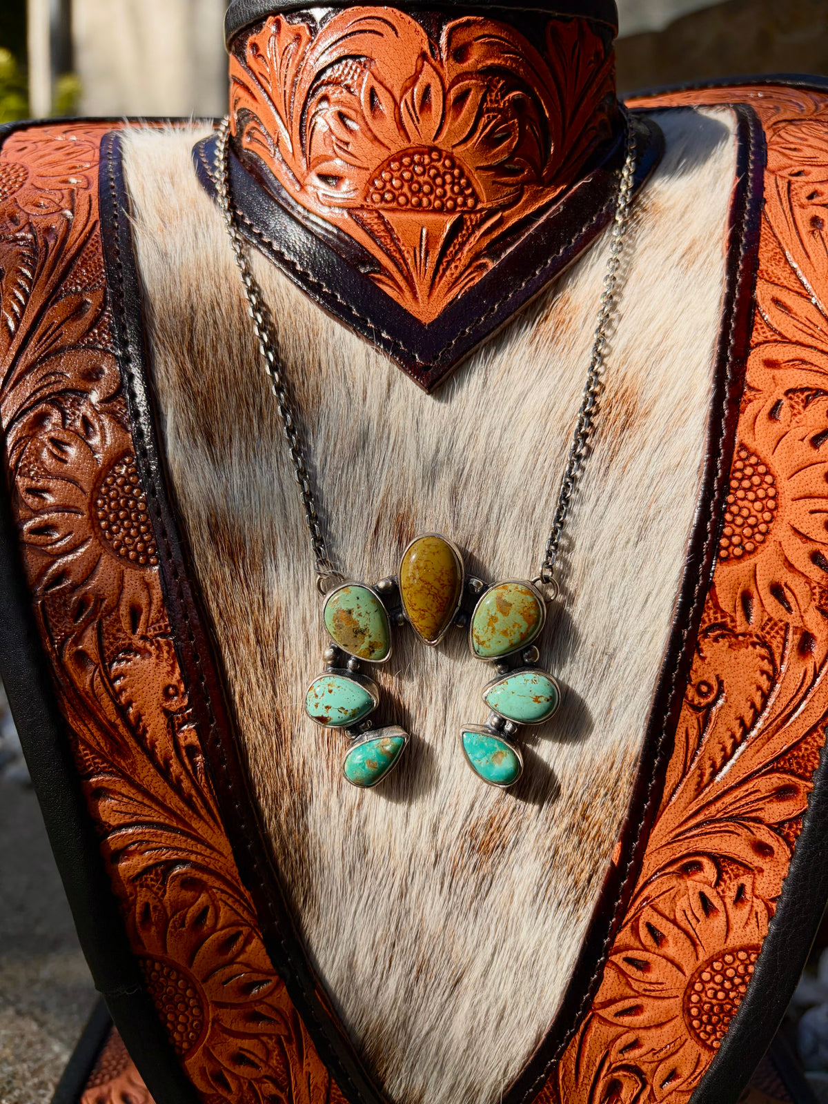 Kingman Naja Pendant Necklace