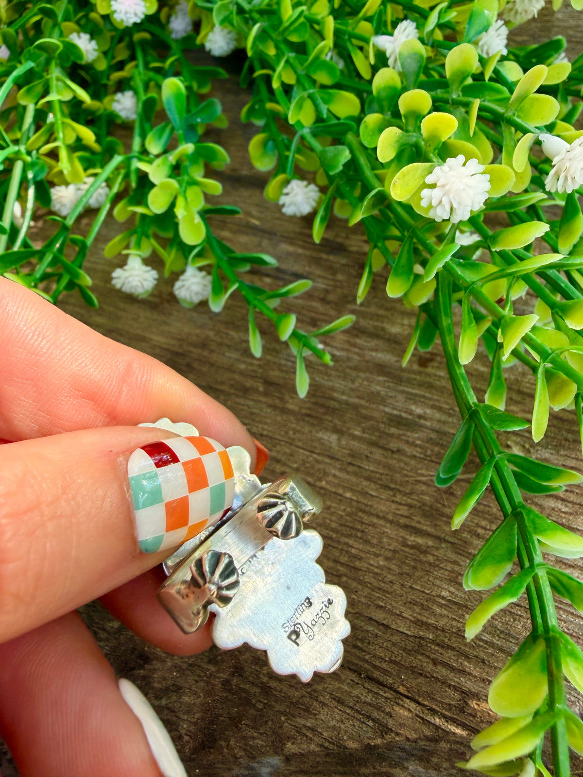 Yazzie Sterling Shield Ring