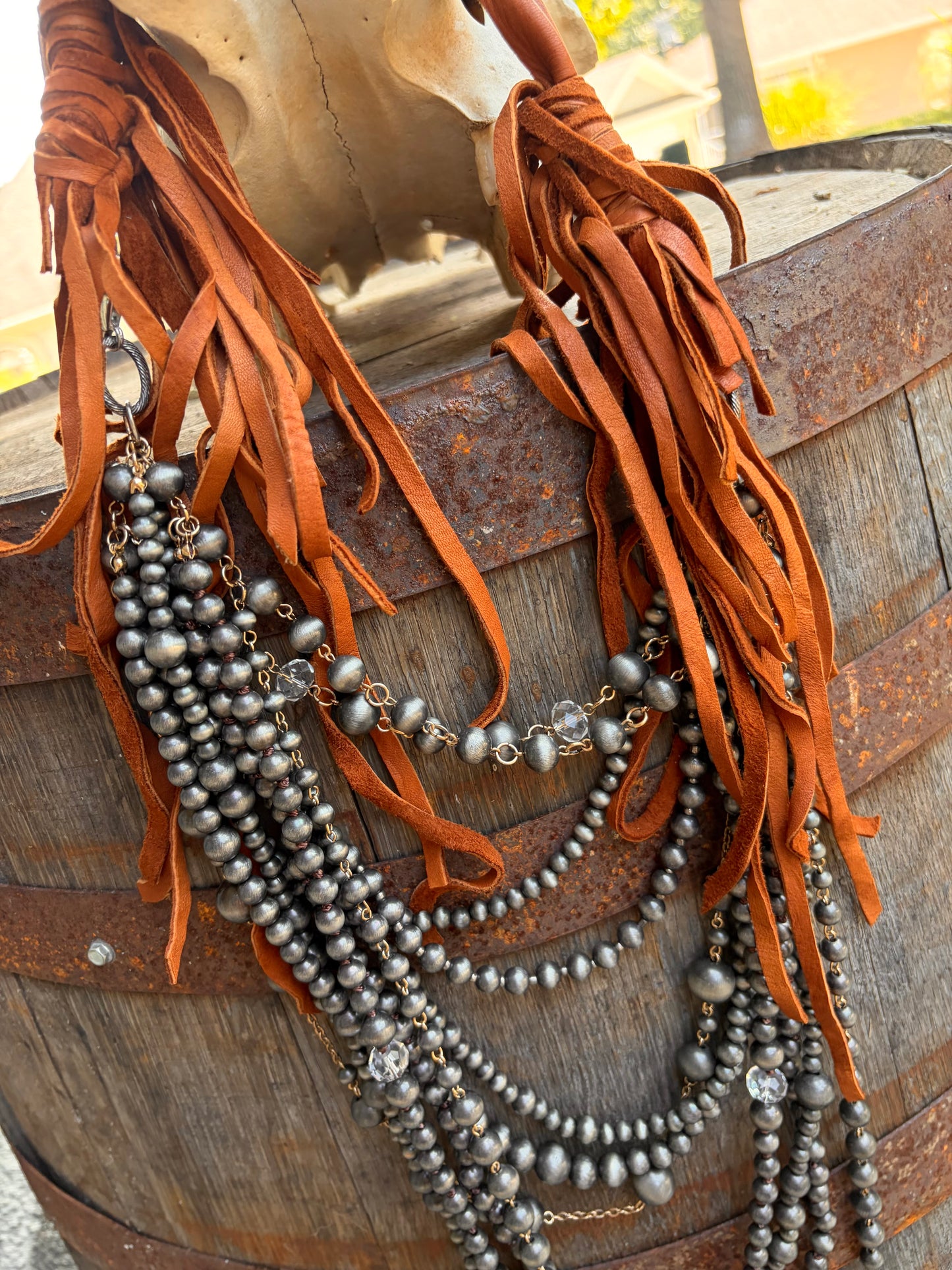 Shantilly Epic Desert Pearl Necklace