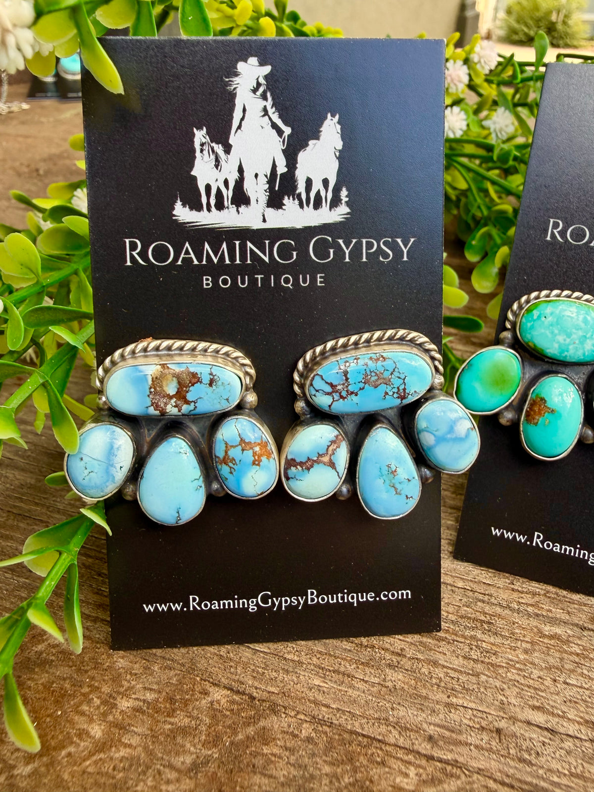 4 Stone Cluster Cutie Earrings