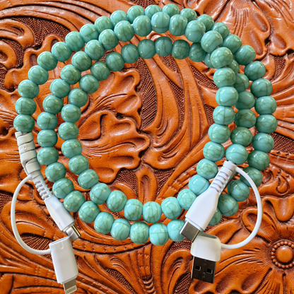 Cowboy Beaded 4-IN-1 Charging Cable