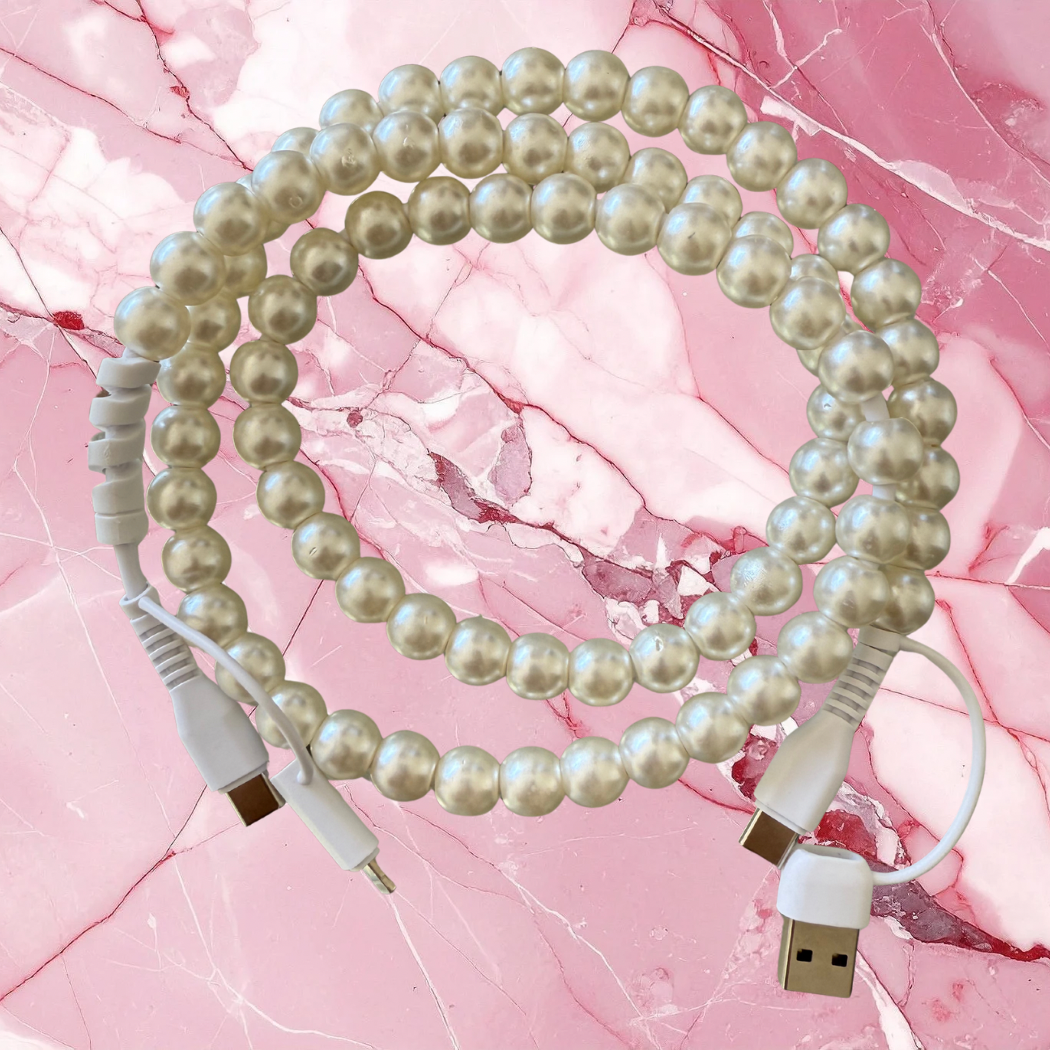Cowboy Beaded 4-IN-1 Charging Cable