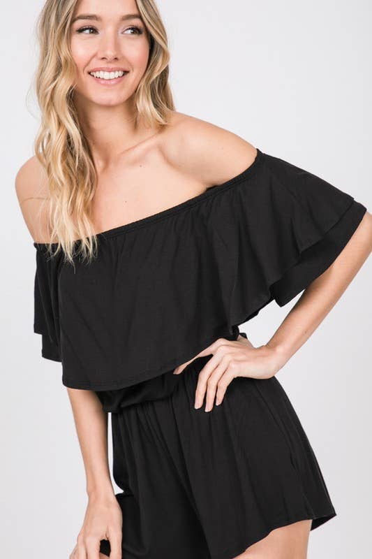 Tropez Ruffle Romper