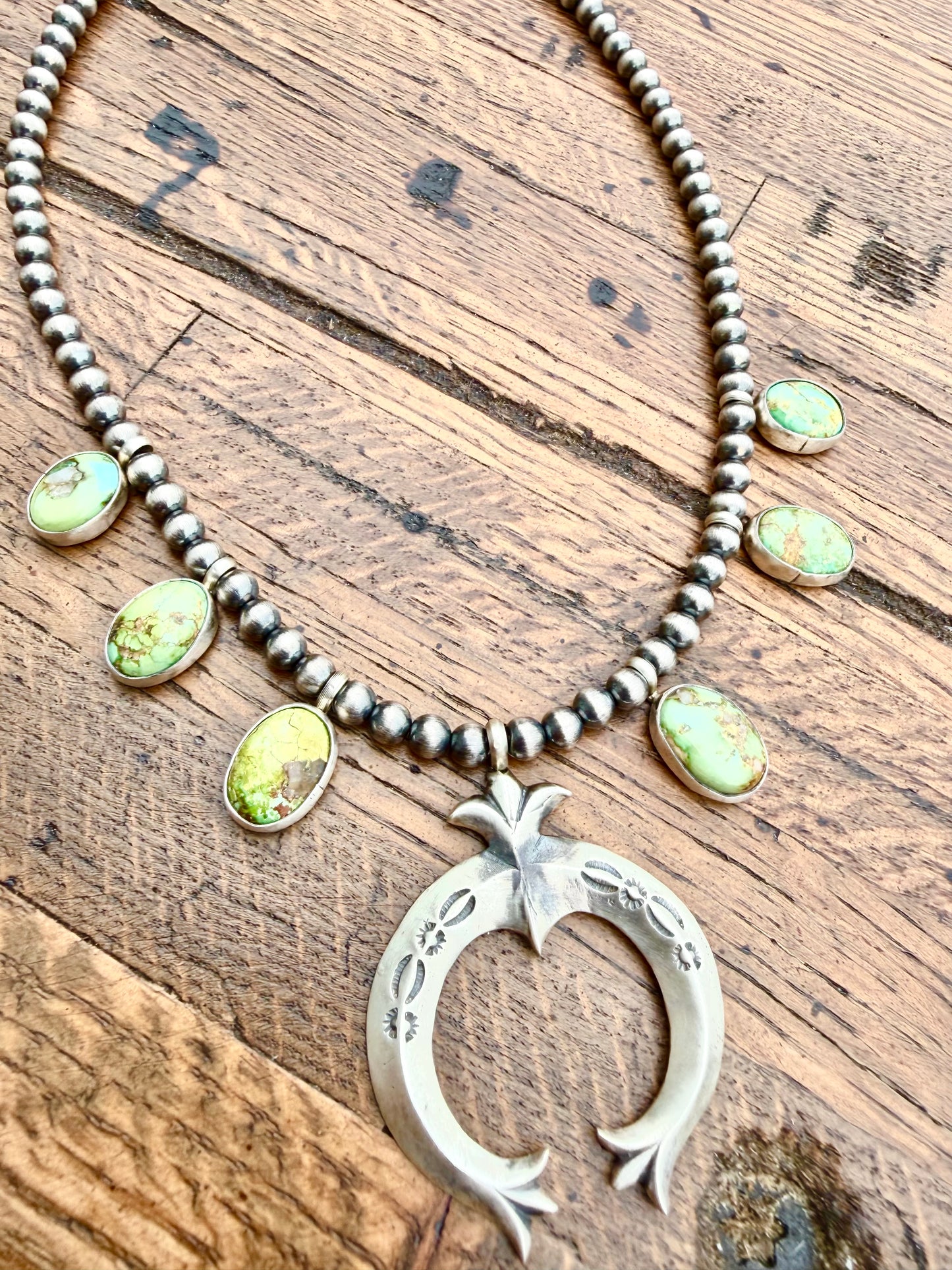 Sonoran Gold Naja Squash Necklace - Largo