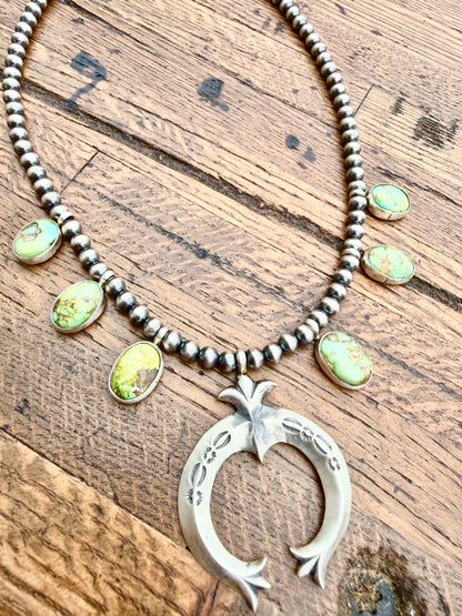Sonoran Gold Naja Squash Necklace - Largo