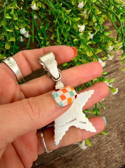 Golden Hill Star Multi Stone Pendant