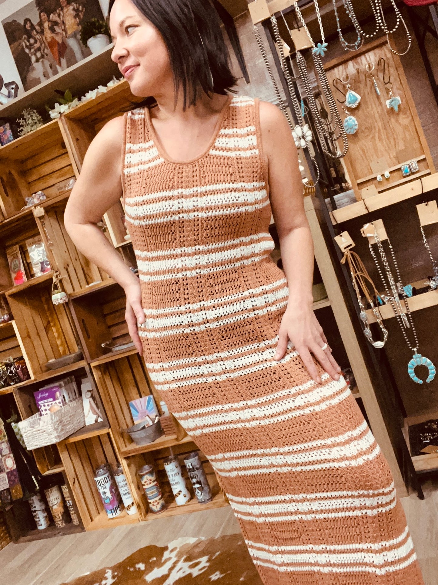 Desert Casual Midi Dress