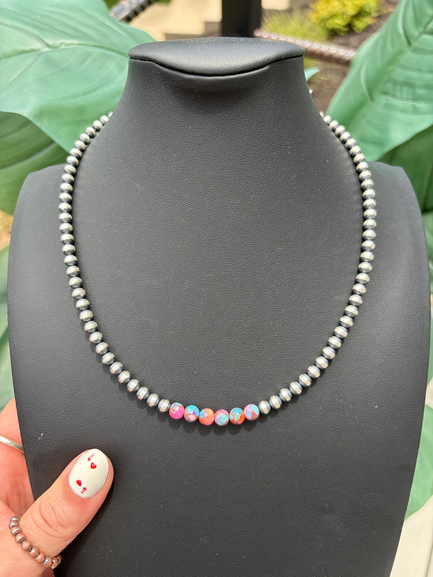 18" Desert Pearl Stacker Necklace Collection