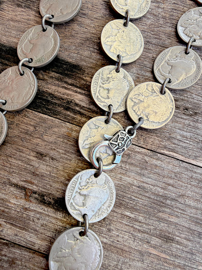 Buffalo Nickel Lariat
