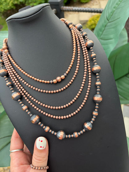 Copper Desert Pearl Collection - Native Strung