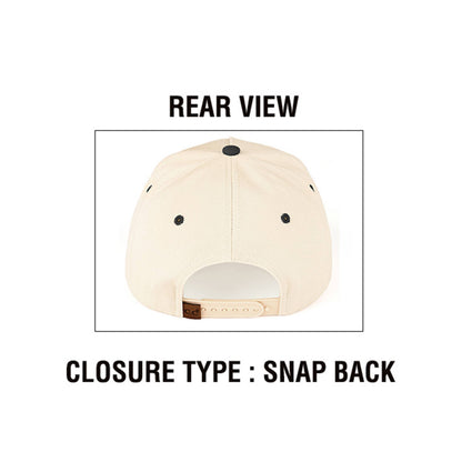 ROWDY Embroidered Canvas Trucker Cap