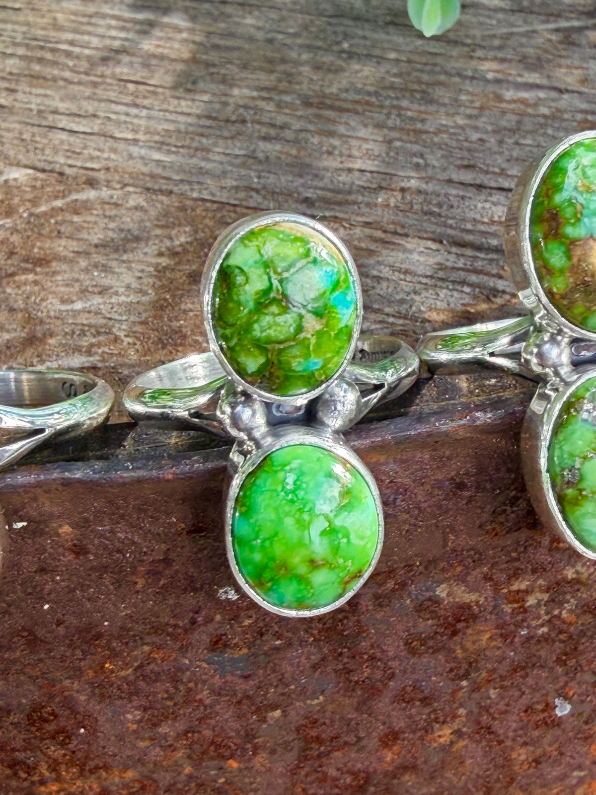 Sonoran Gold 2 Stone Rings