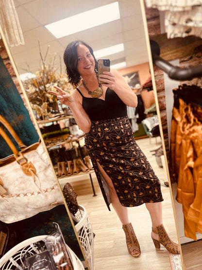 Howdy Slitastic Skirt