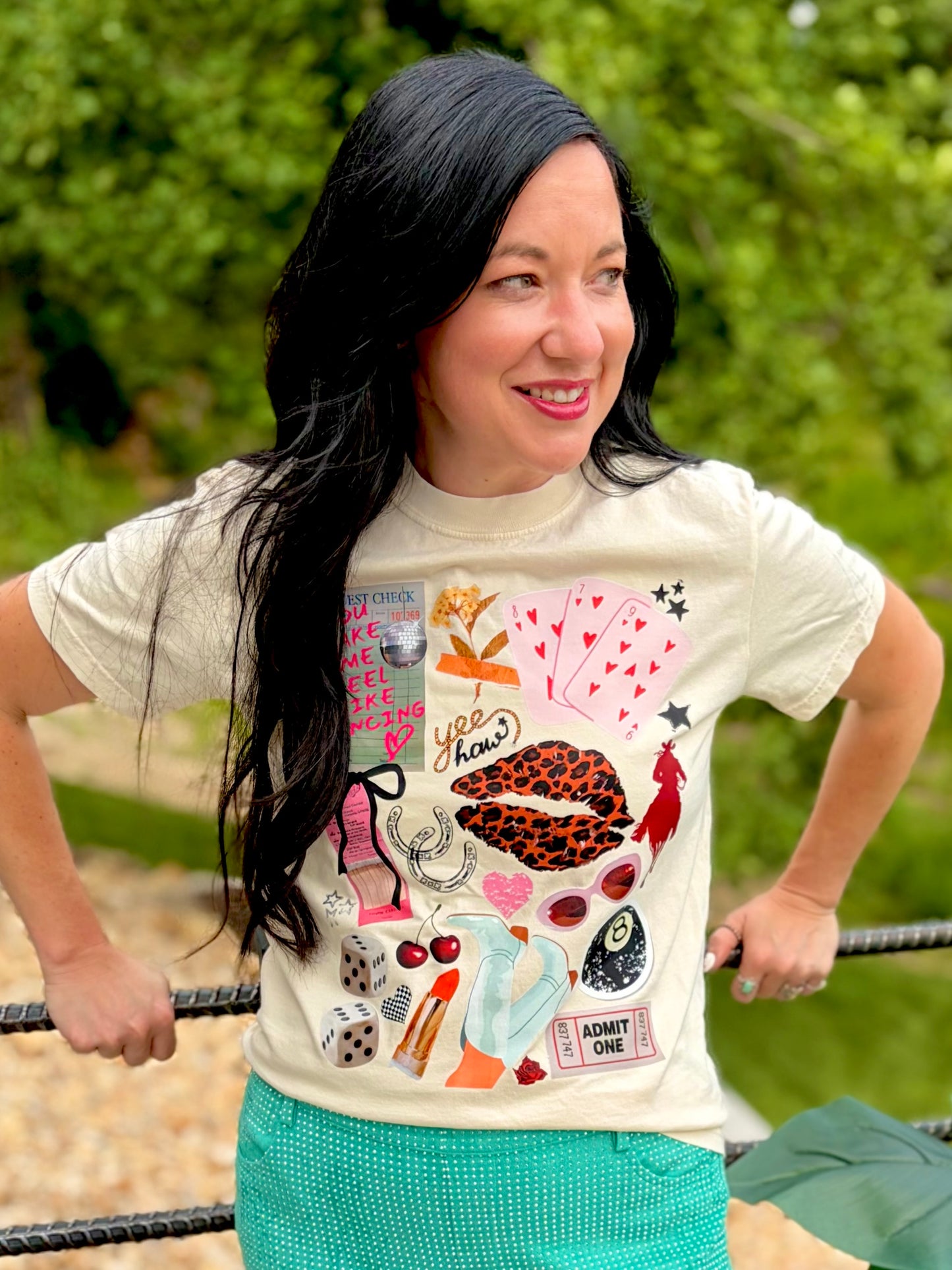 Blame It On My Wild Heart Tee