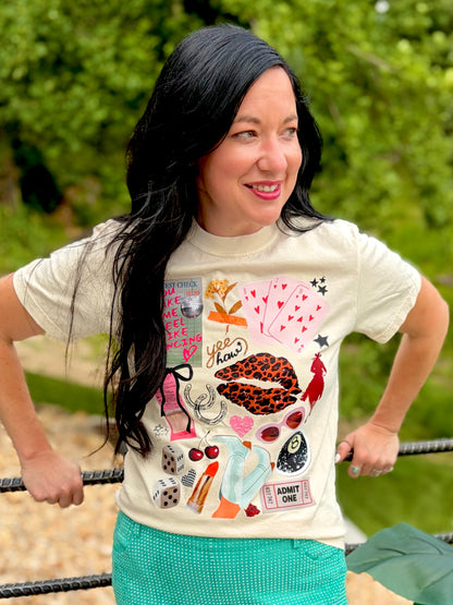 Blame It On My Wild Heart Tee