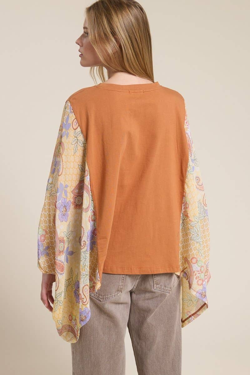 Free Bird Vintage Kantha Top