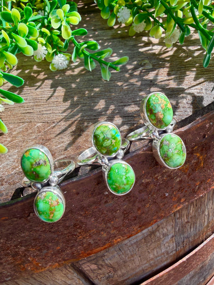 Sonoran Gold 2 Stone Rings