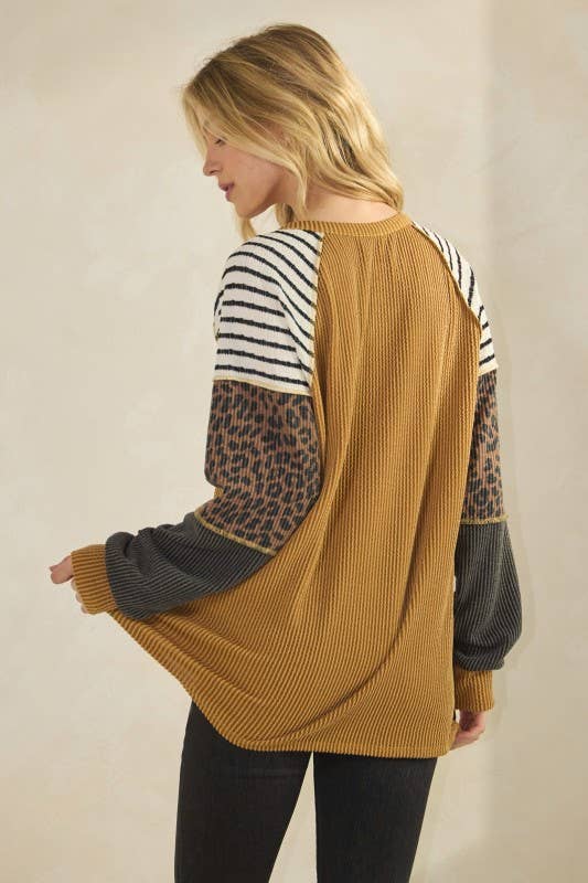 Urban Fall Mustard Top