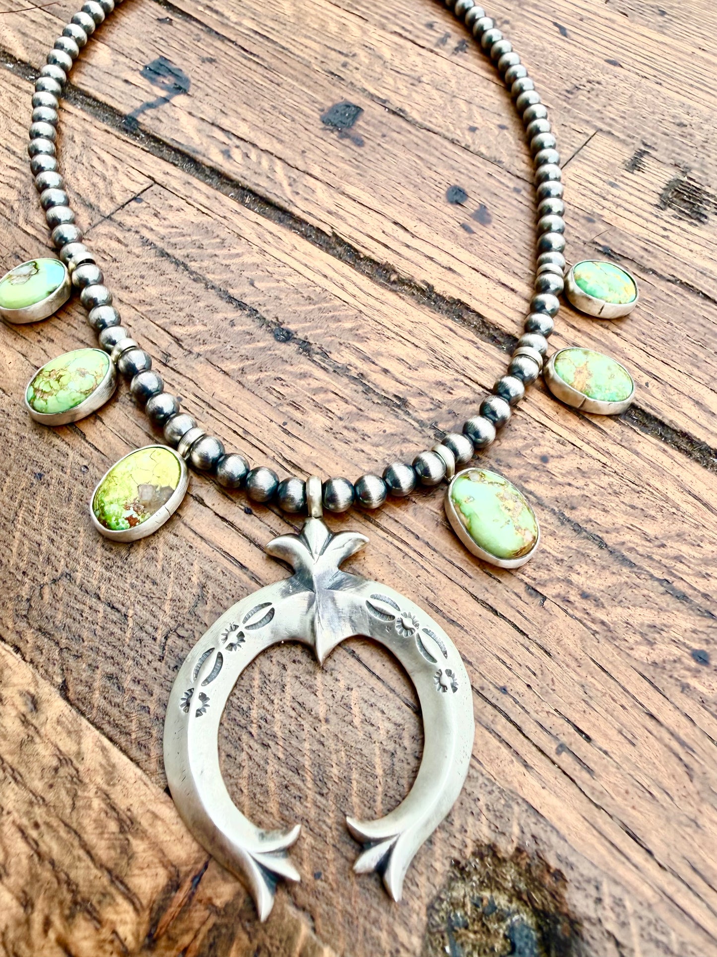 Sonoran Gold Naja Squash Necklace - Largo