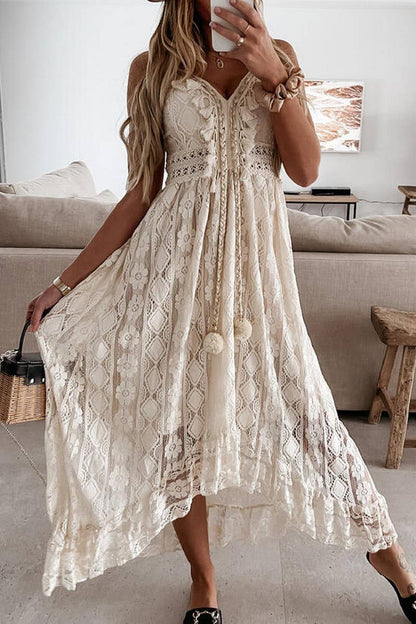 Laced with Grace Boho Dress