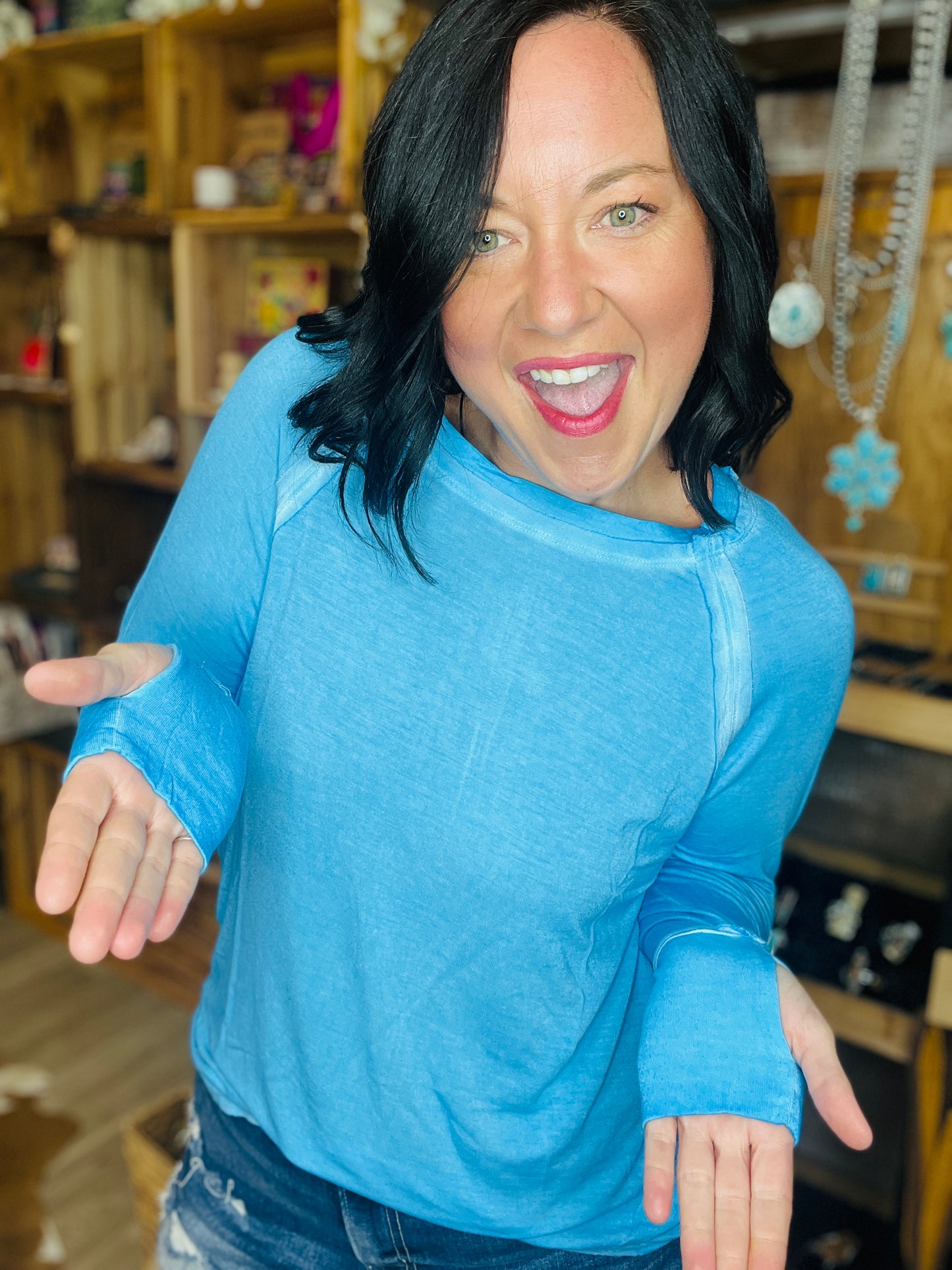 Summer Blues Long Sleeve