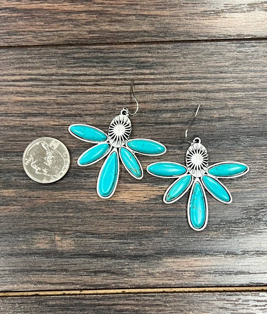 Firefly Navajo Turquoise Earrings
