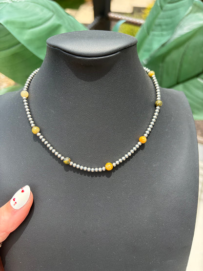 14" Desert Pearl Stacker Necklace Collection