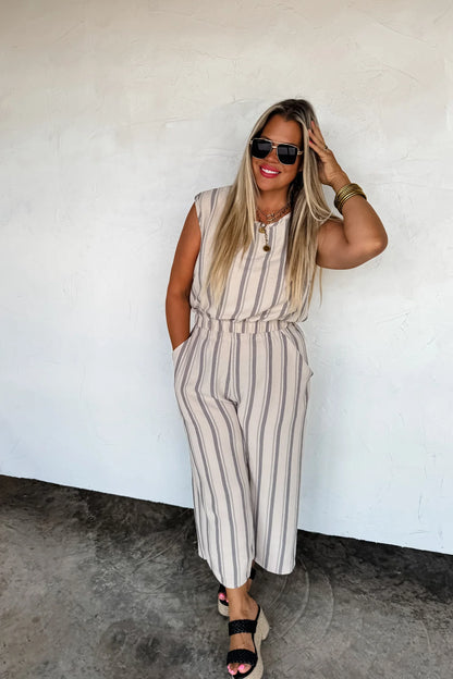 Calabasas Crop Pant Set