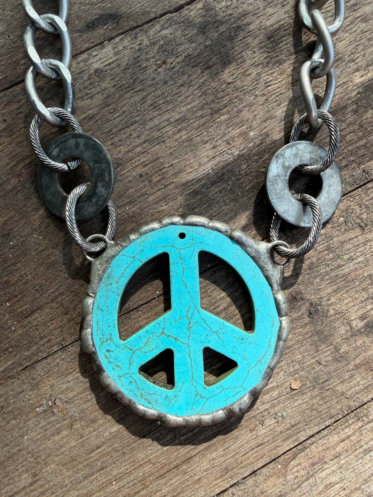 Peace Out Brooklyn Necklace
