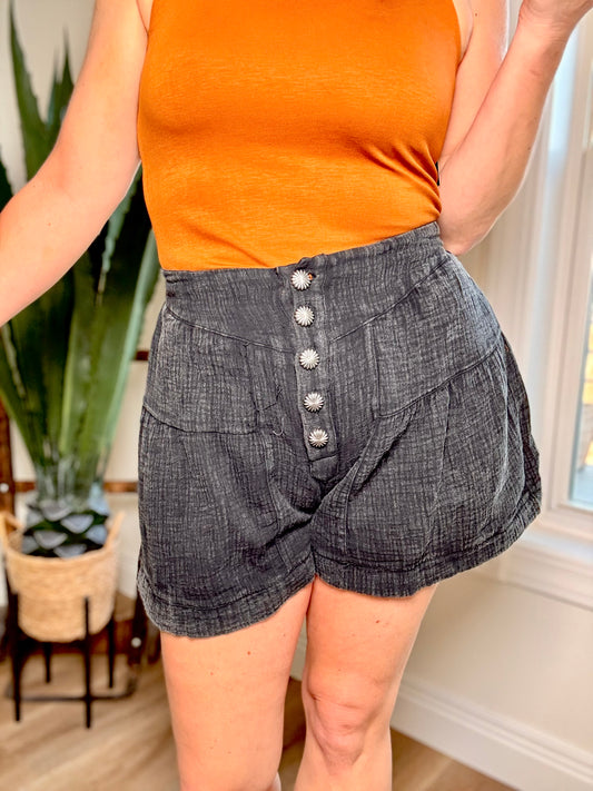 Range Rider Linen Shorts