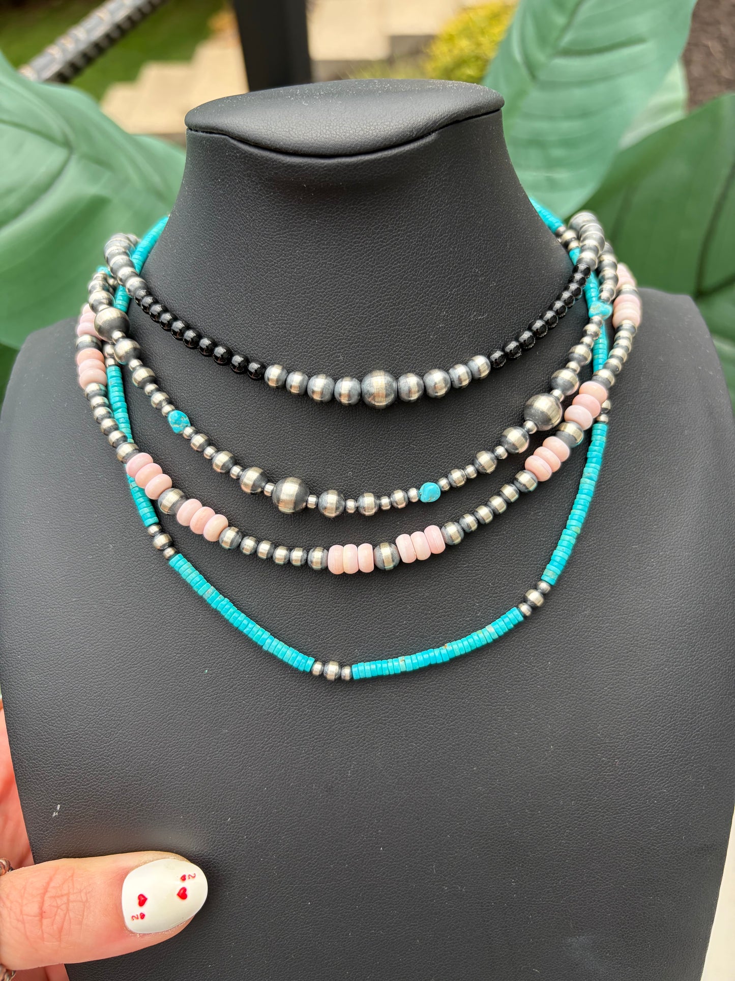 16" Desert Pearl Stacker Necklace Collection