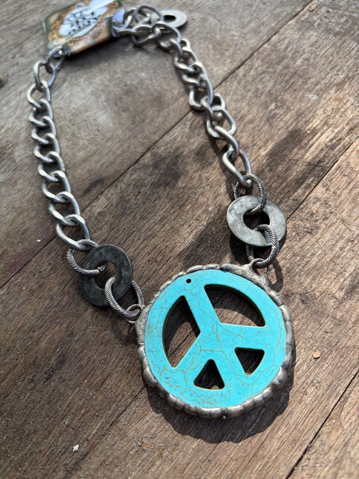 Peace Out Brooklyn Necklace