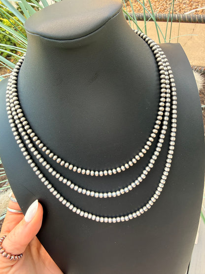 Desert Pearl Necklaces - Native Strung