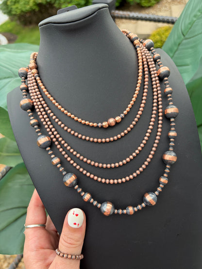 Copper Desert Pearl Collection - Native Strung