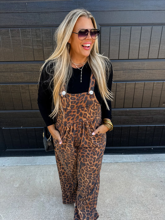 Cheetah Overalls | Leopard Overalls