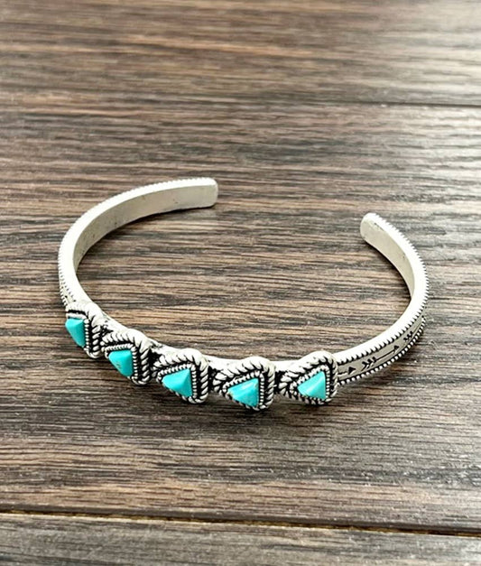 Halo Slim Cuff Bracelet