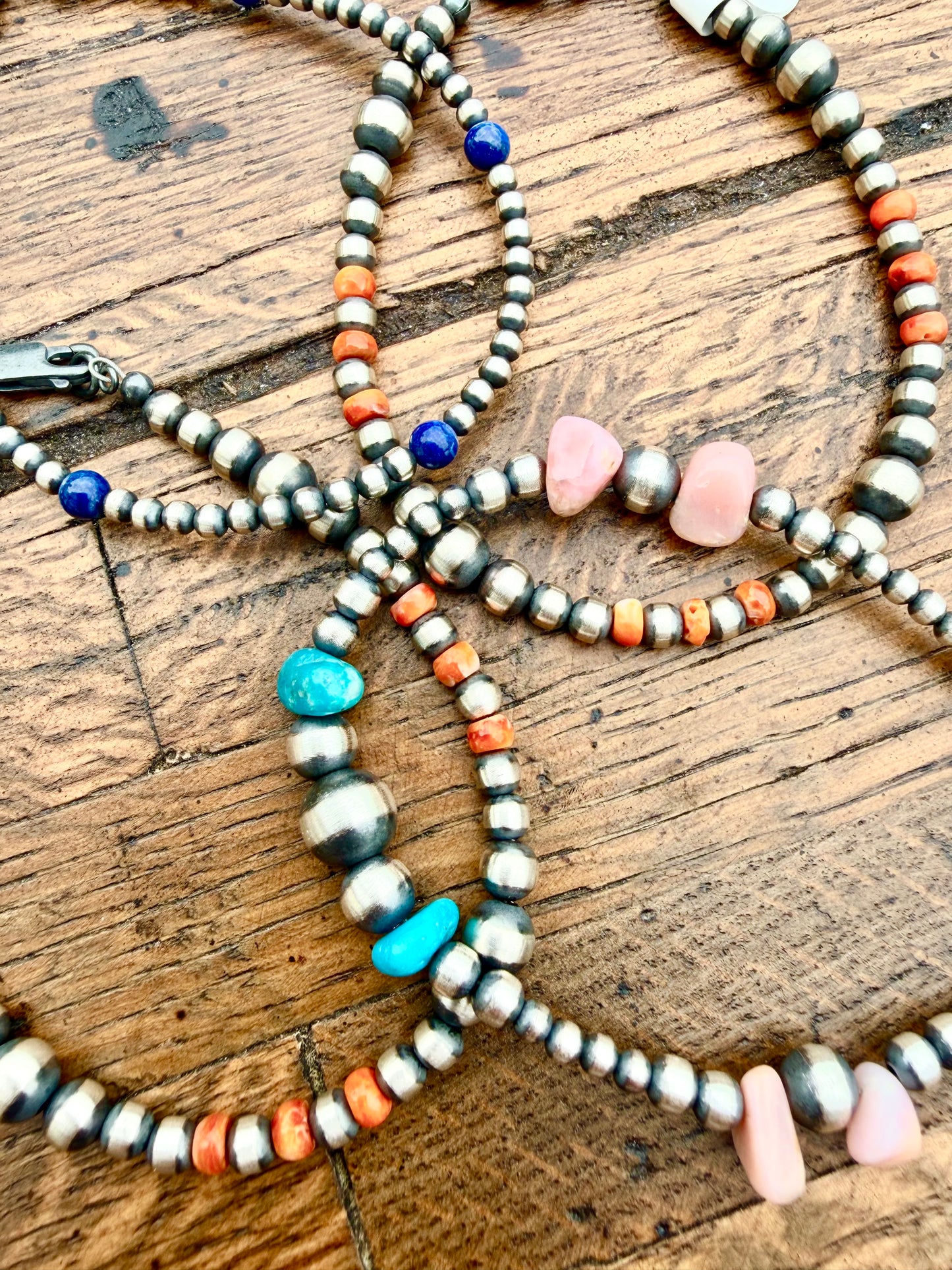 Desert Pearl Tennis Bracelets | Native Strung