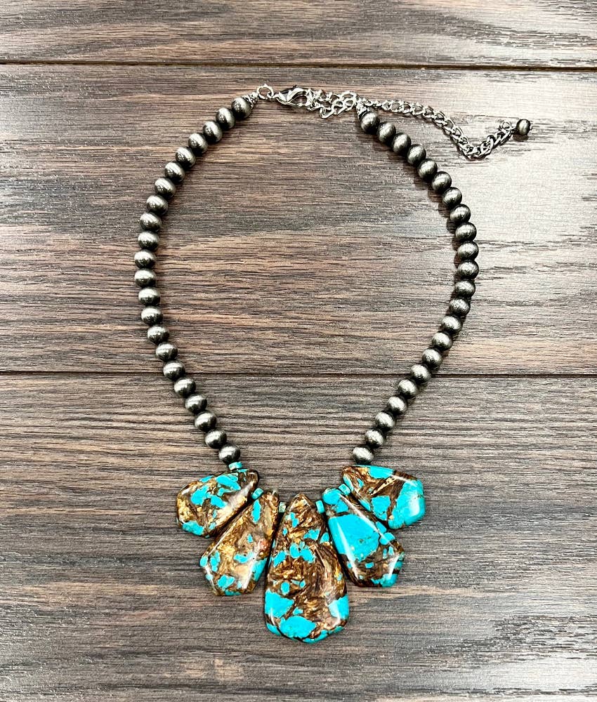 16" Heidi Gemstone Necklace