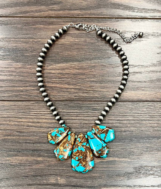16" Heidi Gemstone Necklace